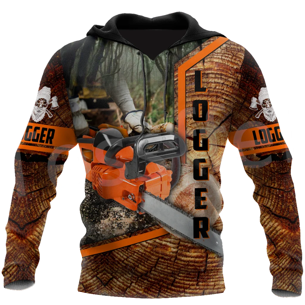 

Tessffel Customized Name Logger Worker Lumberjack Chainsaw Retro Pullover 3DPrint Men/Women Streetwear Casual Funny Hoodies X11