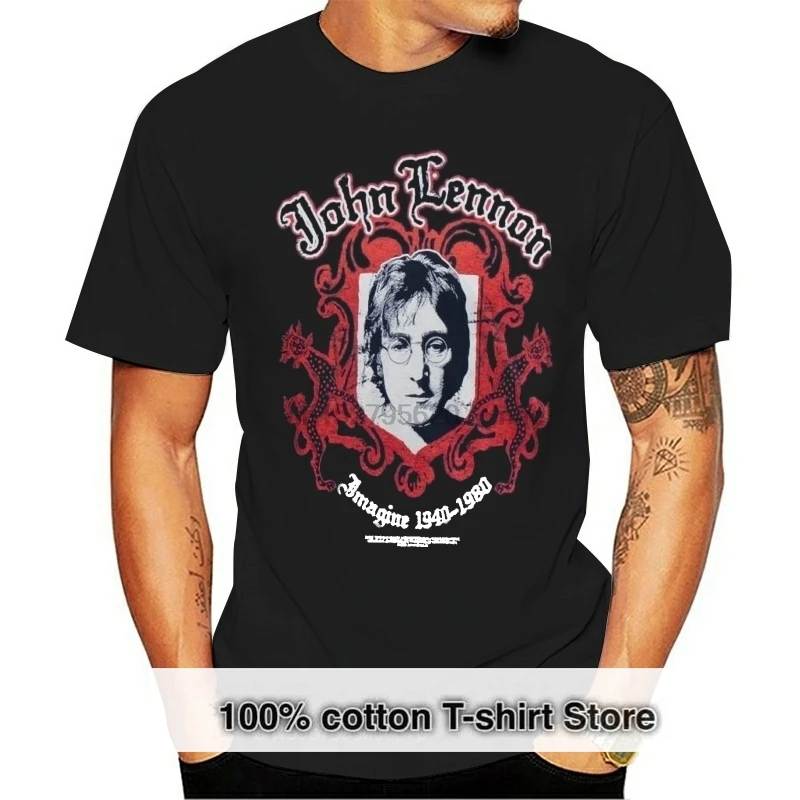 

John Lennon - Adult Mens T-Shirt