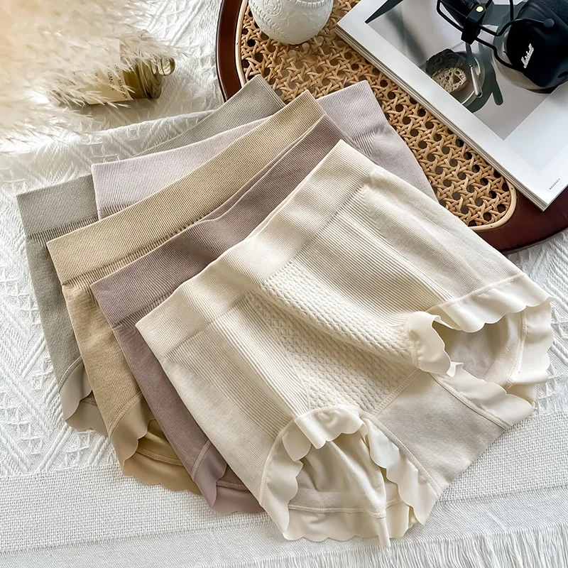 Женское бесшовное антибактериальное нижнее белье с высокой талией модальные