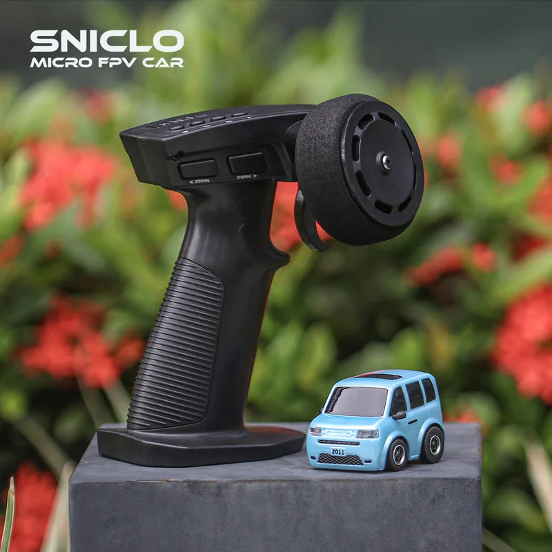 Фото В наличии: Беспроводная радиоуправляемая машинка Sniclo FPV, микро FPV K-car, игрушечная машинка на пульте управления, подарок для мальчиков, детский подарок на день рождения, радиоуправляемый автомобиль, игрушечная машинка №5