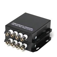 1 pair 4 channel rs485 return data 720p 960p cvi ahd hd video fiber optic media converter
