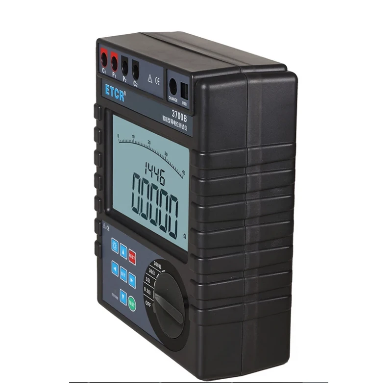 ETCR3700 Интеллектуальный тестер оборудования Тестер низкого сопротивления