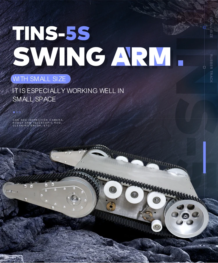 Рисунок 2 - Шасси для роботов на гусеничном
