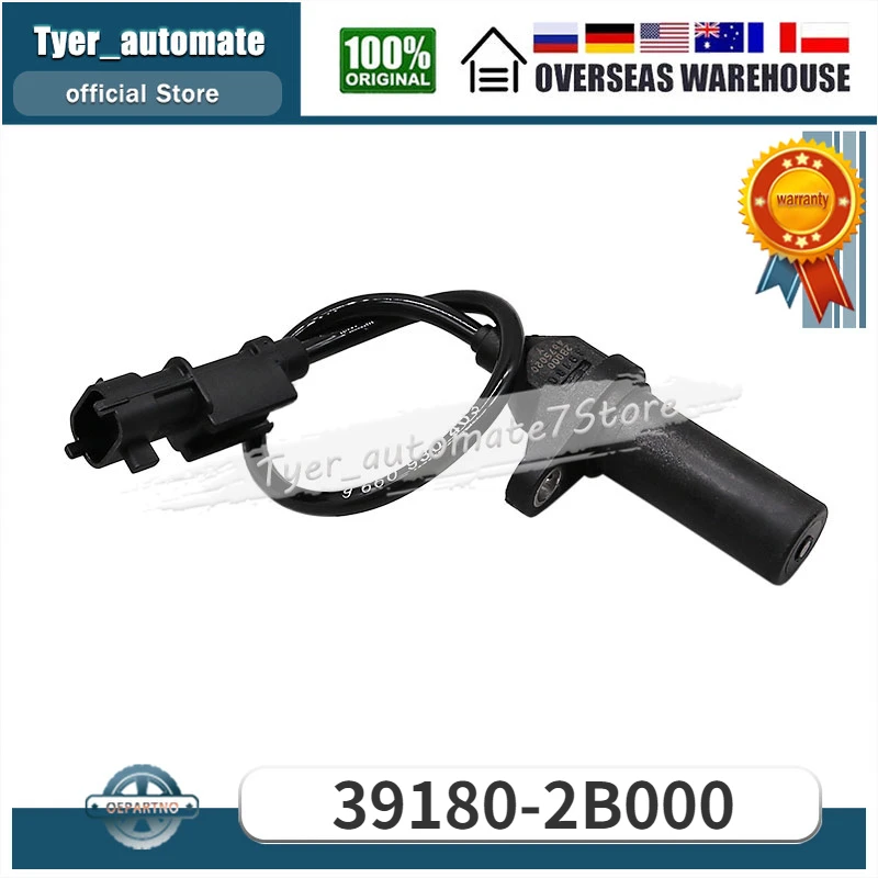 

39180-2B000 For HYUNDAI ACCENT ELANTRA TUCSON VELOSTER KIA FORTE RONDO SOUL Crankshaft Position Sensor