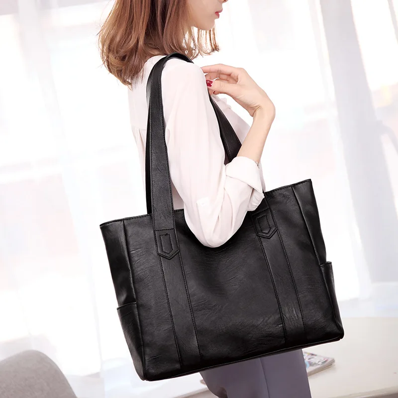

New Women's Bags Fashion Versatile Handbags One Shoulder Oblique Bags Simple Atmospheric Mom Bags Simple Atmosphere 2023