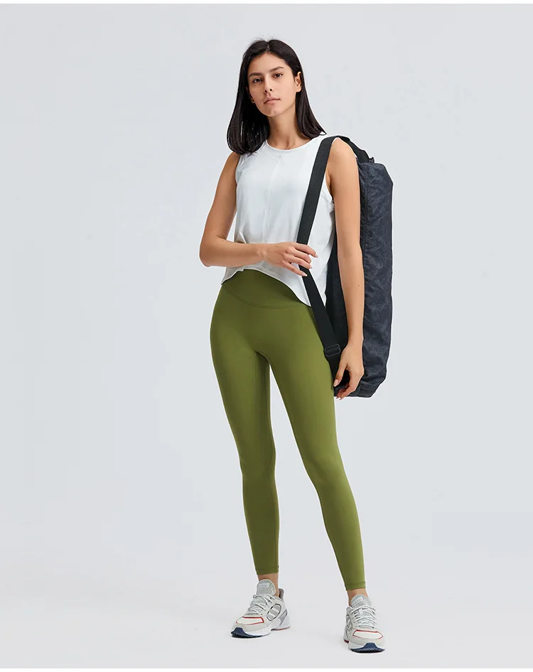 Luluwomen's Gym Workout Clothing Yoga Tank Top Gym Outdoor Jogging Women's Vest Sports Tops Fitness Sleeveless Blouse Sportswear