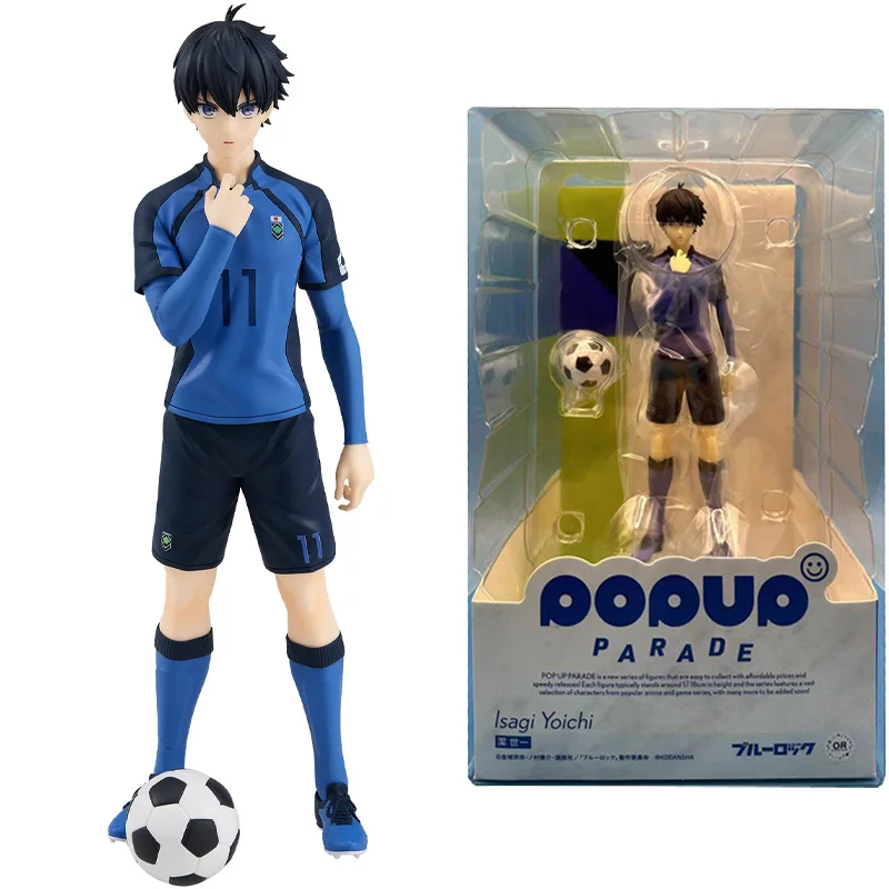 

In Stock Original Orange Rouge GSC POP UP PARADE Isagi Yoichi BLUE LOCK 17CM Anime Figure Model Collectible Action Toys Gifts