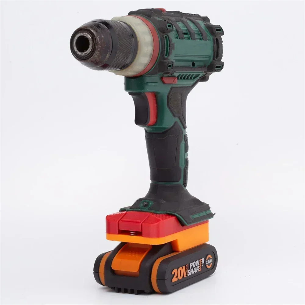 Адаптер-переходник для аккумулятора Worx 4pin 18V литиевый в серии Lidl Parkside X20V