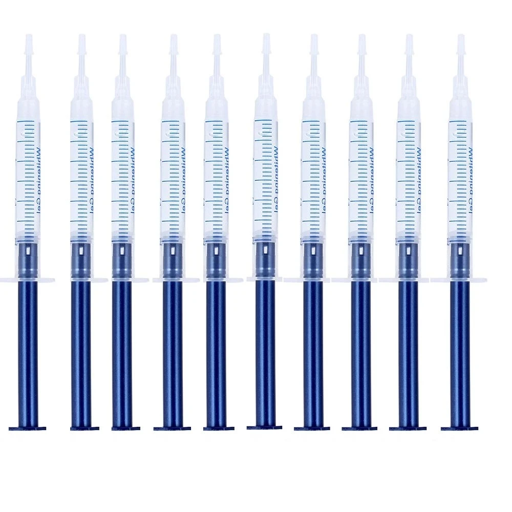 

10pcs Teeth Whitening Gel Peroxide Dental Bleach Gel 16% 22% 35% 44% Bleaching Tooth Whitener Syringe Gel 3ml Wholesale