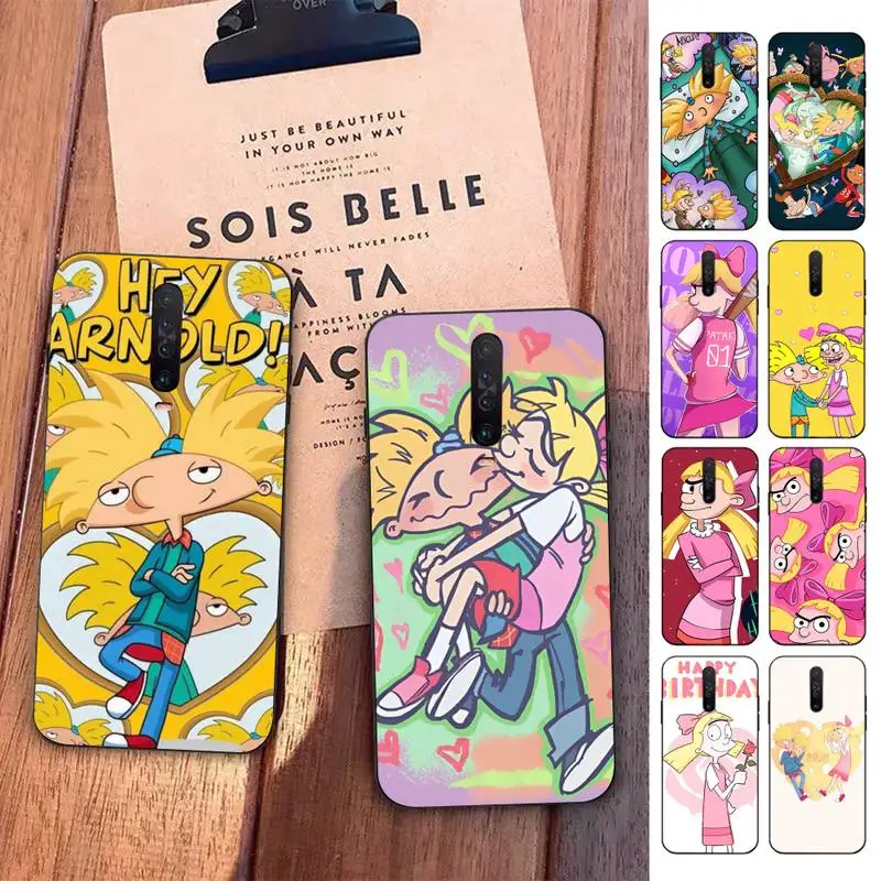 

Hey Arnold Phone Case for Redmi 5 6 7 8 9 A 5plus K20 4X S2 GO 6 K30 pro