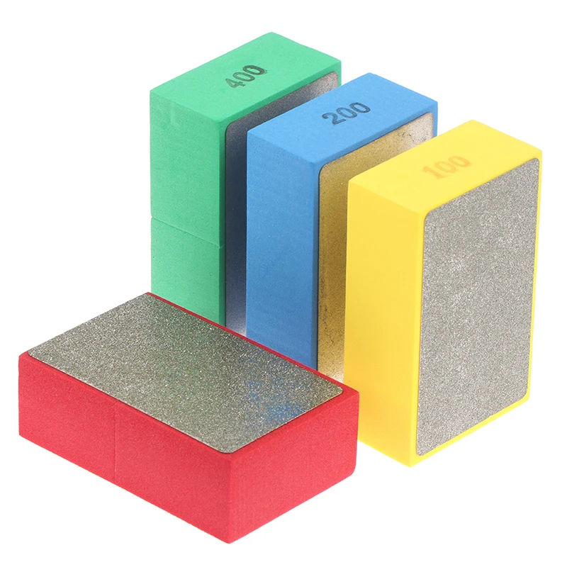 

Hand Polishing Pads 93*63mm Grinding Block Pad Stone Marble Ceramic Abrasive Sanding Disc