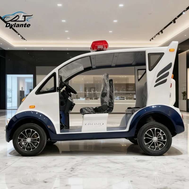 Фото Хит продаж: Электрический двухрядный пятиместный автомобиль 60В с правым рулем, двигателем 5кВт и регулируемым шасси, идеально подходит для фермерских хозяйств №5