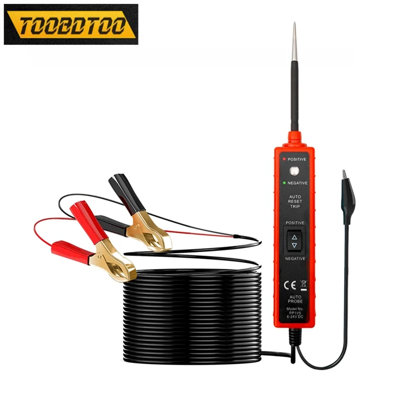 

EM285 6-24V DC Automotive Electric Circuit Tester Car Electrical System Tester Automotive Multi-function Drive Test Pen