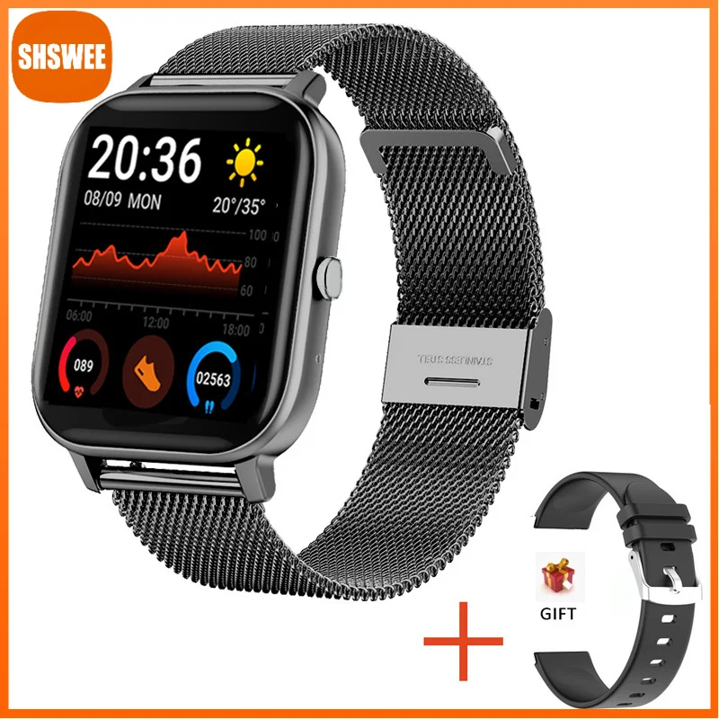 

Bluetooth Call Smart Watch Men Women Pedometer Heart Rate Monitoring Sports Music Smartwatch For Xiaomi Huawei Phones