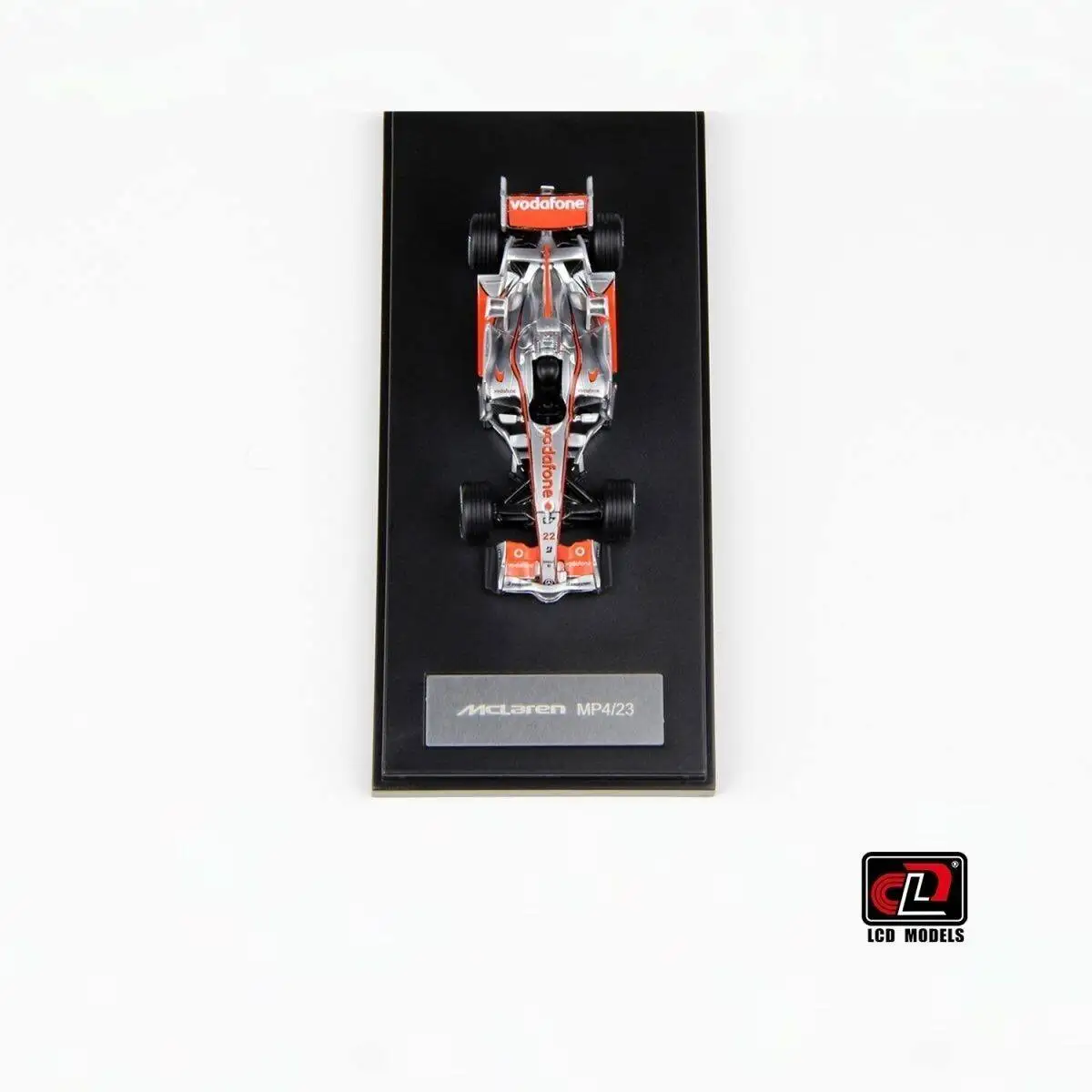 Фото Модель гоночного автомобиля McLaren MP4-23 в масштабе 1:64 из литого металла с ЖК-дисплеем №2