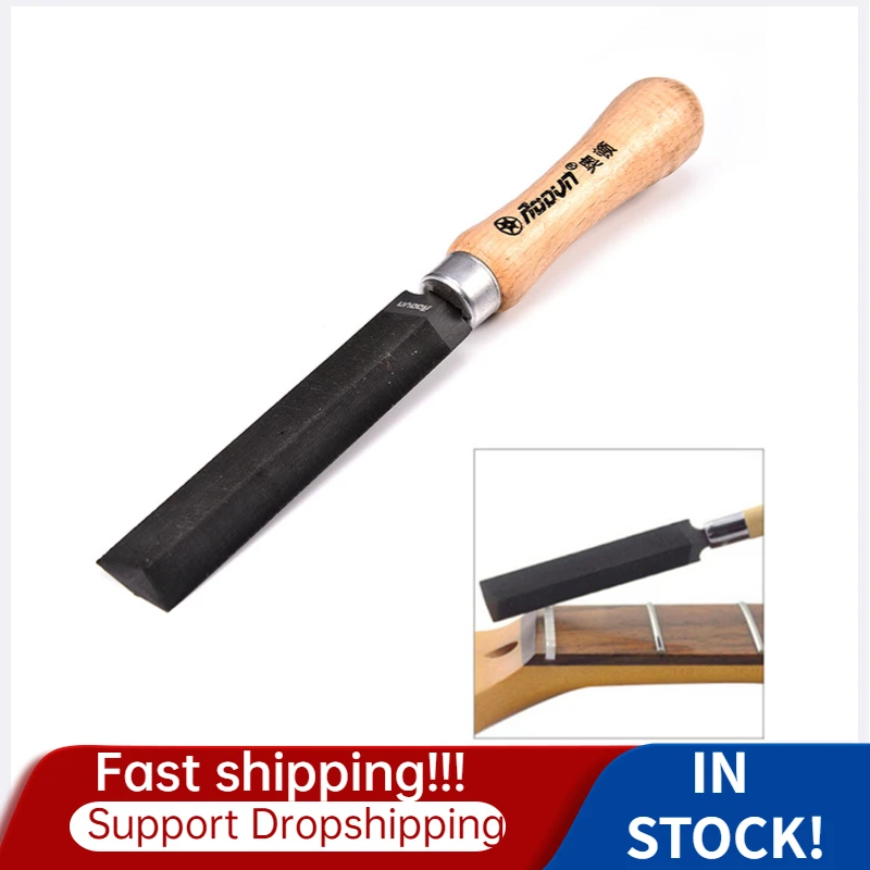 

19cm Guitar Nut Fret File Fretwire Grinding Instrument Hole Slot Filing Guitar Repair Tools Luthier Tool Bass Musical instrument