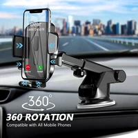 sucker mobile phone car holder stand in car no magnetic gps mount support for iphone 12 11 pro xiaomi huawei
