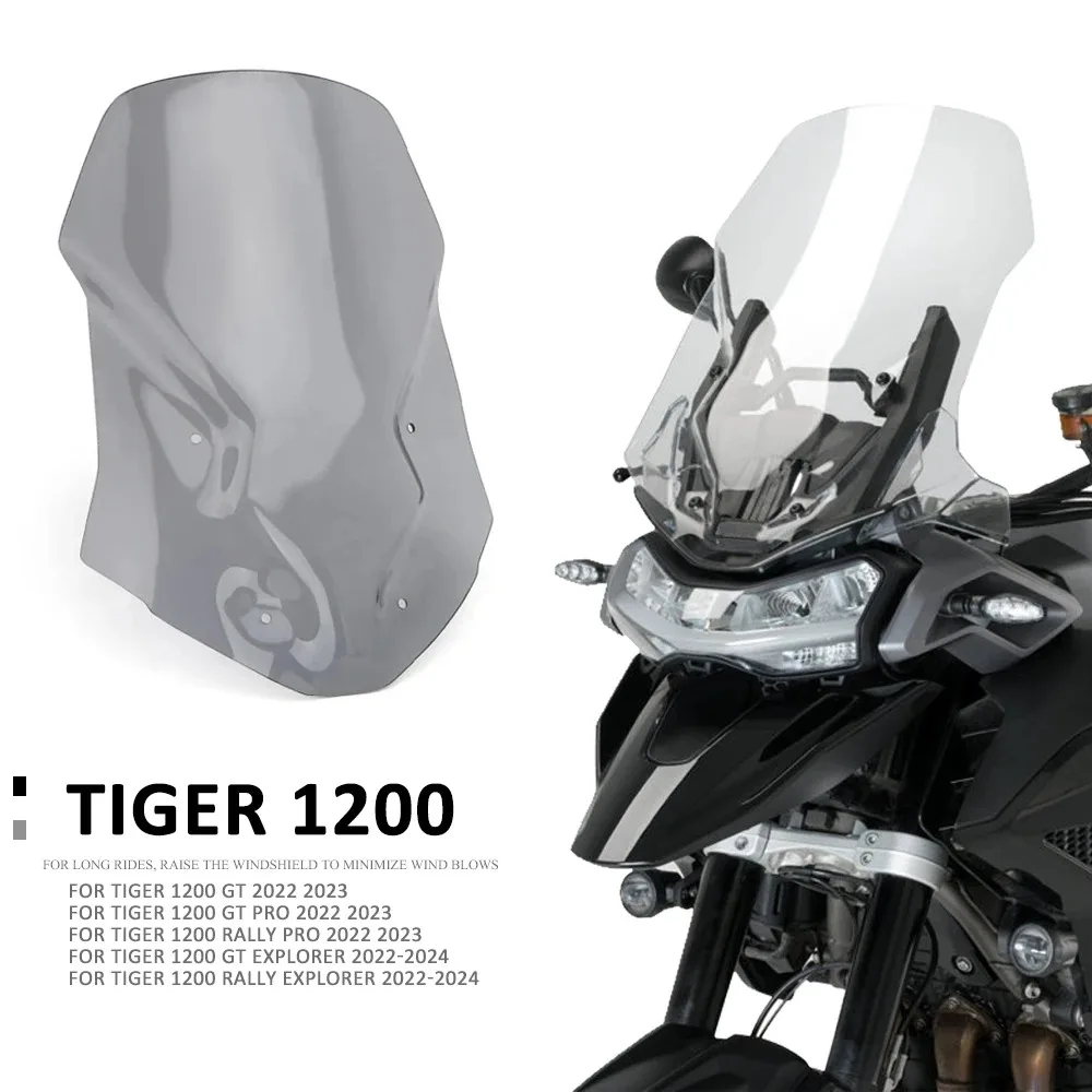 Новая защита ветрового стекла для TIGER 1200 GT/GT Pro/Rally Pro/GT Explorer Tiger Rally