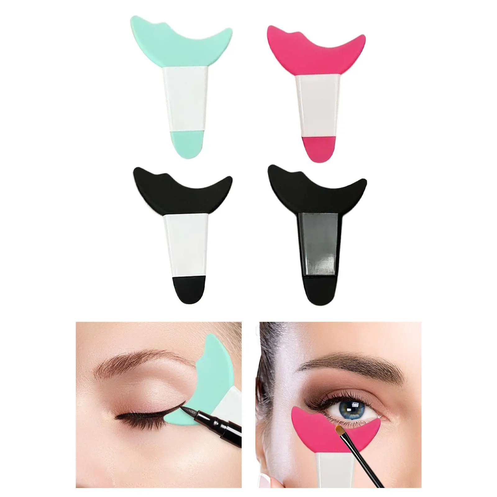 

Portable Eyeliner Stencils Lazy Makeup Supplies Women Girls Make up Tools for Eyeliner Eyeliner Tool Eyelash Shield