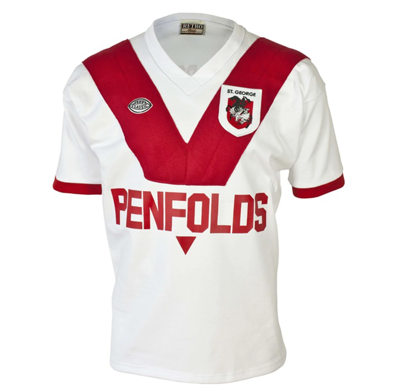 

1979 ST.GEORGE драконы Ретро Джерси регби спортивная рубашка