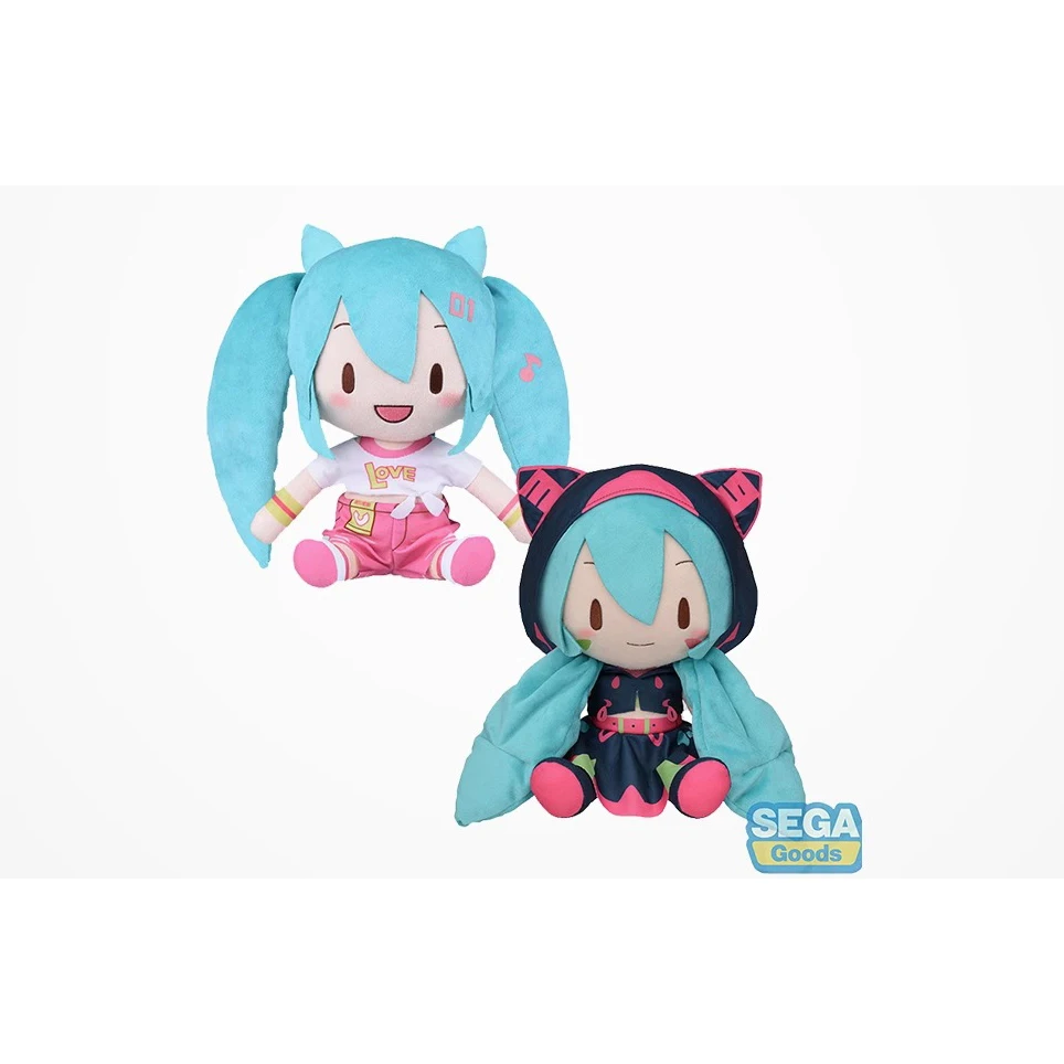 

Goods in Stock Original SEGA Hatsune MIKU FUWA PETIT DOLL LIVE Fuwa Fuwa Piapro Characters Cute Doll Plush Toys Holiday Gifts