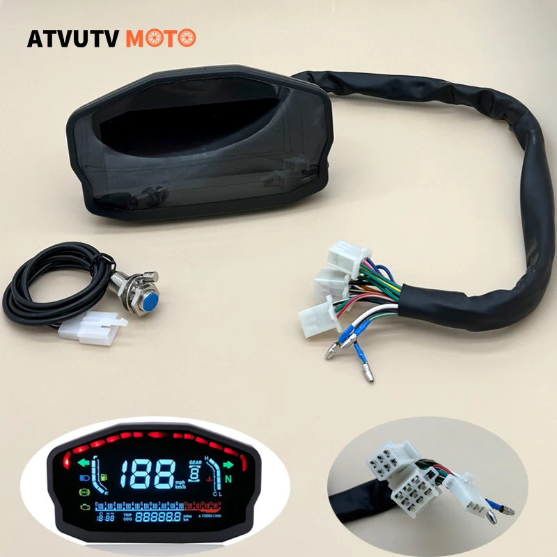 Универсальный JK-спидометр для мотоцикла ATVUTV MOTO