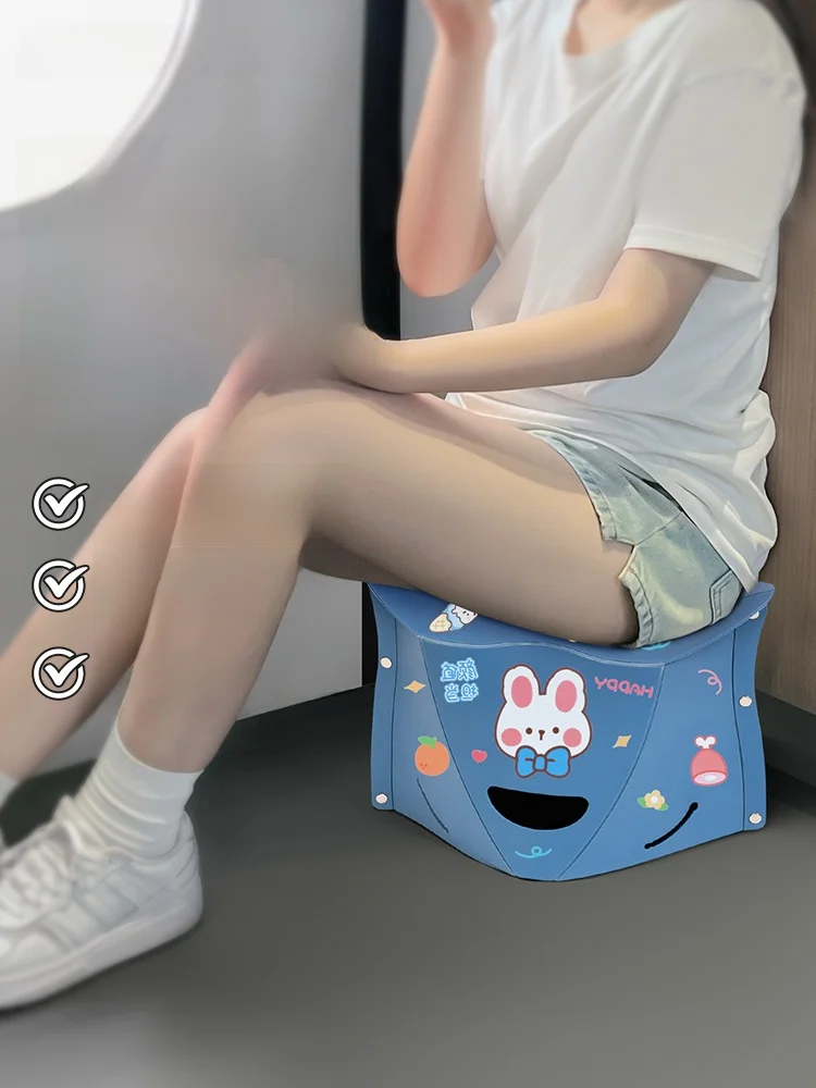 Складной табурет со шлейфом складной стул высокоскоростной рельсовый