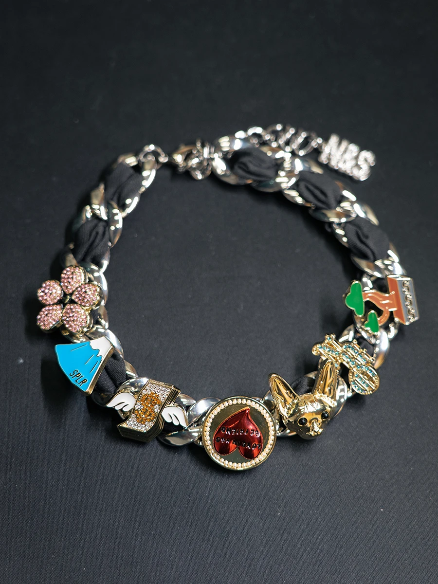 

Original Design Pearl Heart Rotatable Couple Necklace You Trendy Men Trendy Women Necklace Gift for Friends