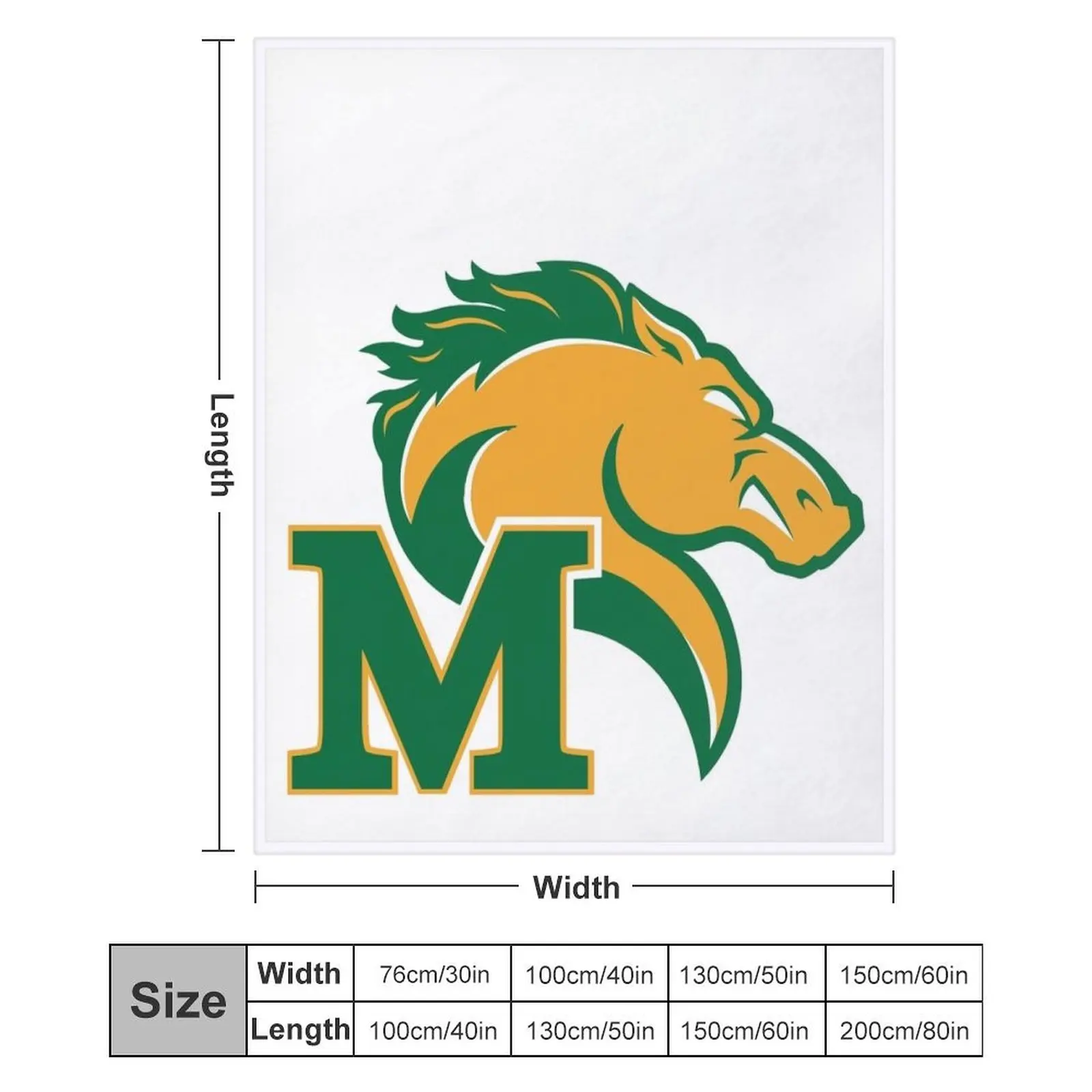 Декоративное одеяло для пациентов Marywood University