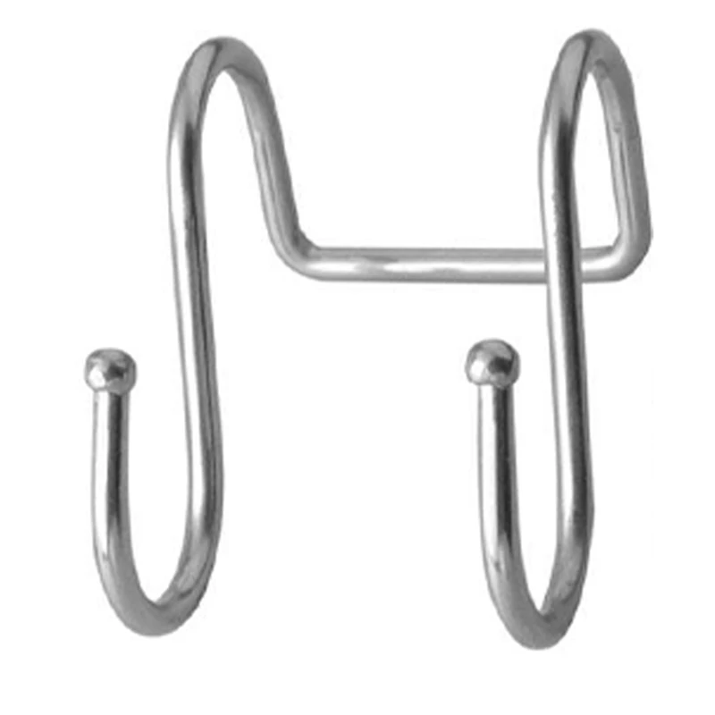 

8 шт./упаковка, S-образные крючки из нержавеющей стали