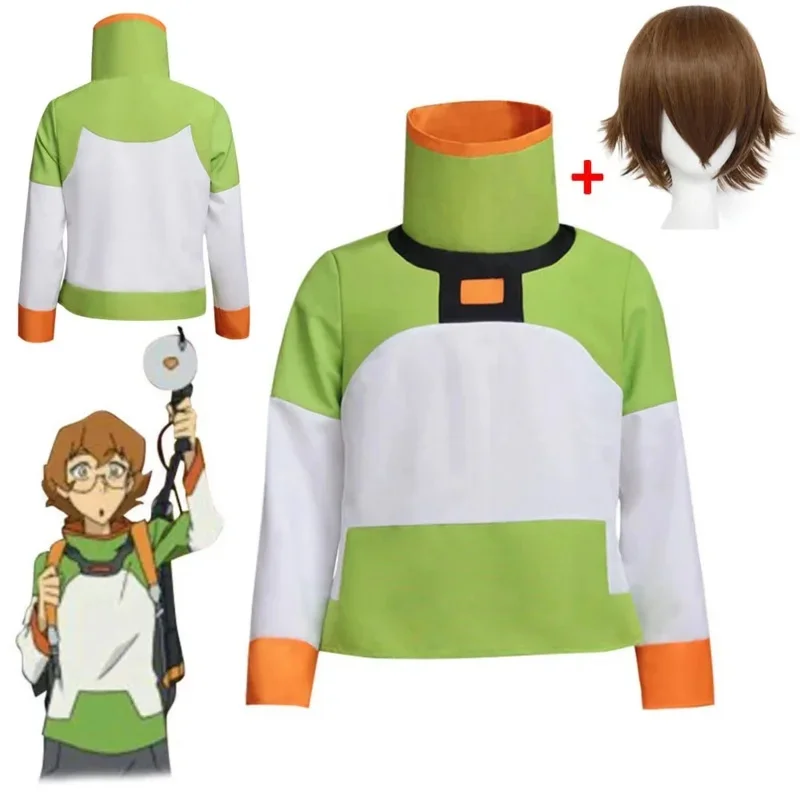 Фото Футболка-костюм для косплея в стиле аниме Voltron: Legend Of The Spiderman Pidge, куртка с длинными рукавами для Хэллоуина, Q2ZQ0 №2