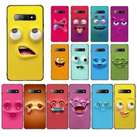 maiyaca funny face phone case for samsung s10 21 20 9 8 plus lite s20 ultra 7edge