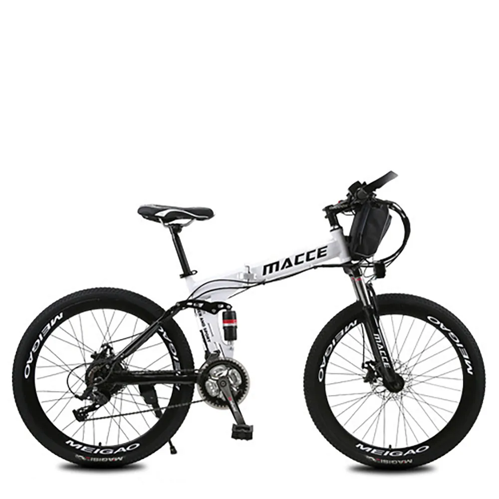 

36V250W Folding Electric Bicycle 26 Inch 21 Speed Lithium Battery Off-Road Mountain Bike Adult And Students With Water Bottle