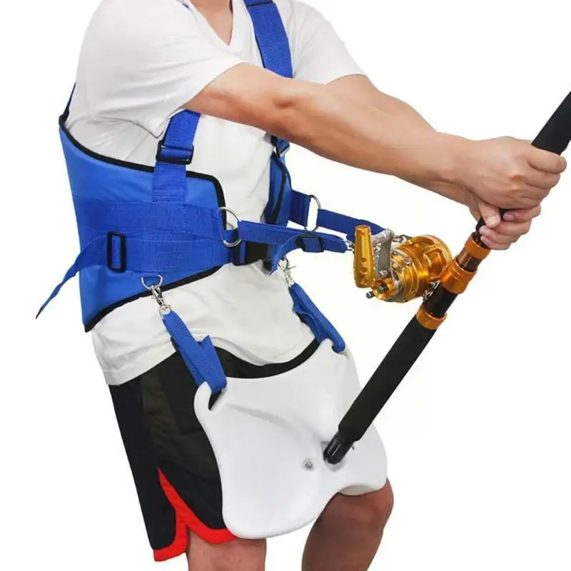 

Fishing Vests Professional Stand Up Offshore Combat Belt Shoulder Back Harness For Large Fish Sea Fishing Accessories F8b7