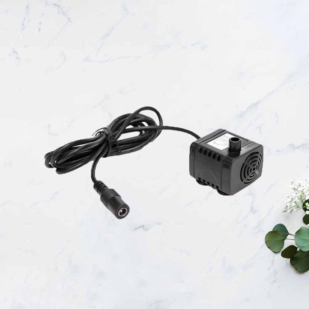 

12V250L/H Mini Aquarium Plastic Submersible Waterproof Portable Water Pump Fish Tank Cooling Brushless Motor Home