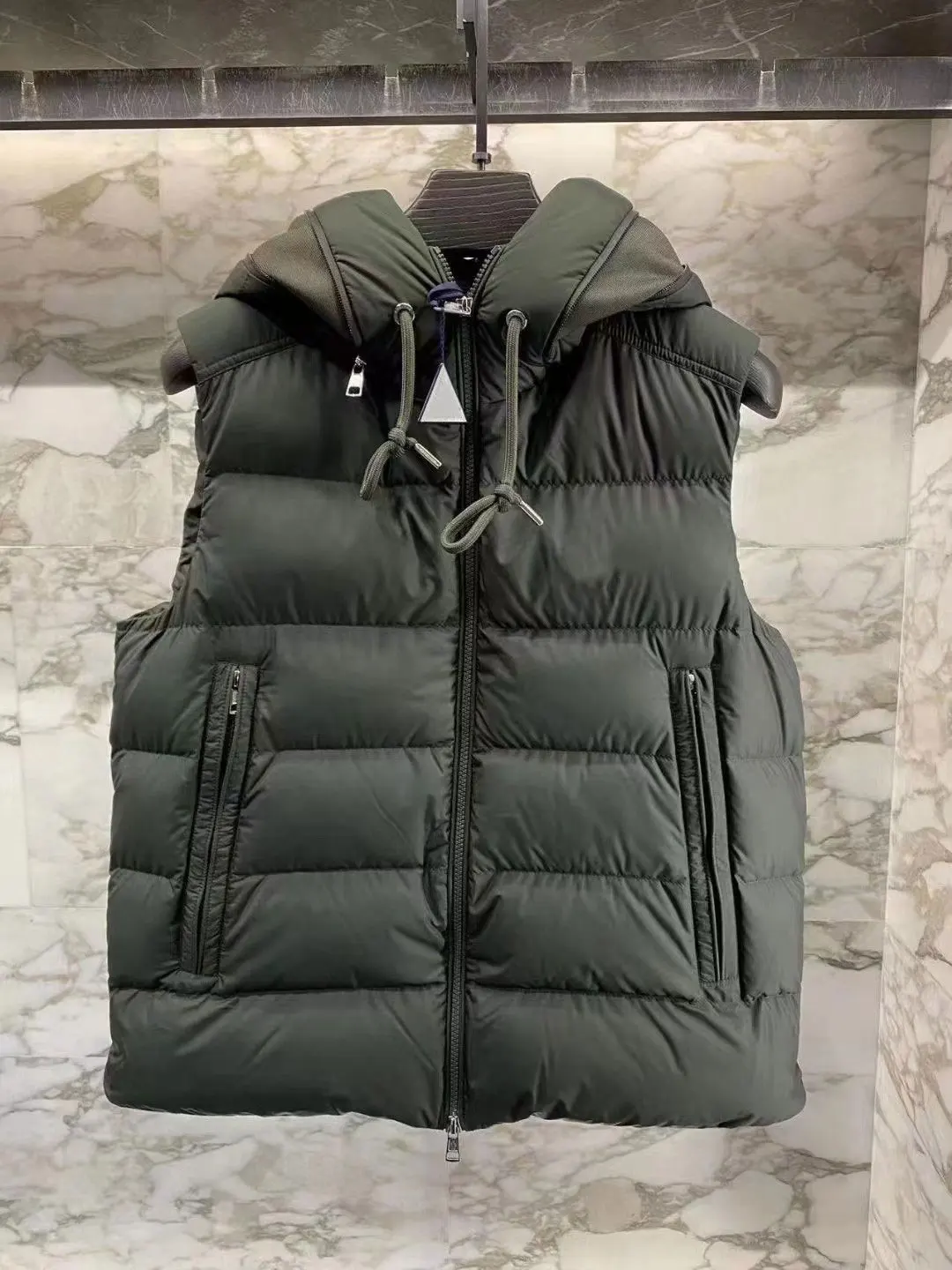 

Short Down Coat for Men for the Winter White duck down Down Vest Men's Coats Brands Mens Winter Jackets and Coats New