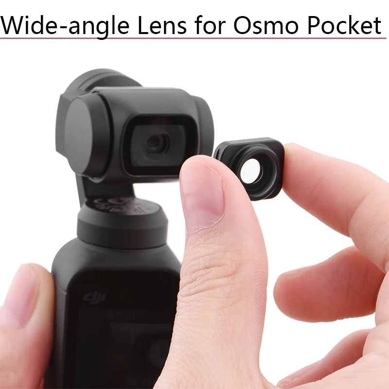 Large Wide-Angle Lens for DJI Osmo Pocket 1 Professional HD Magnetic Structure Lens Handheld Gimbal Camera Accessories