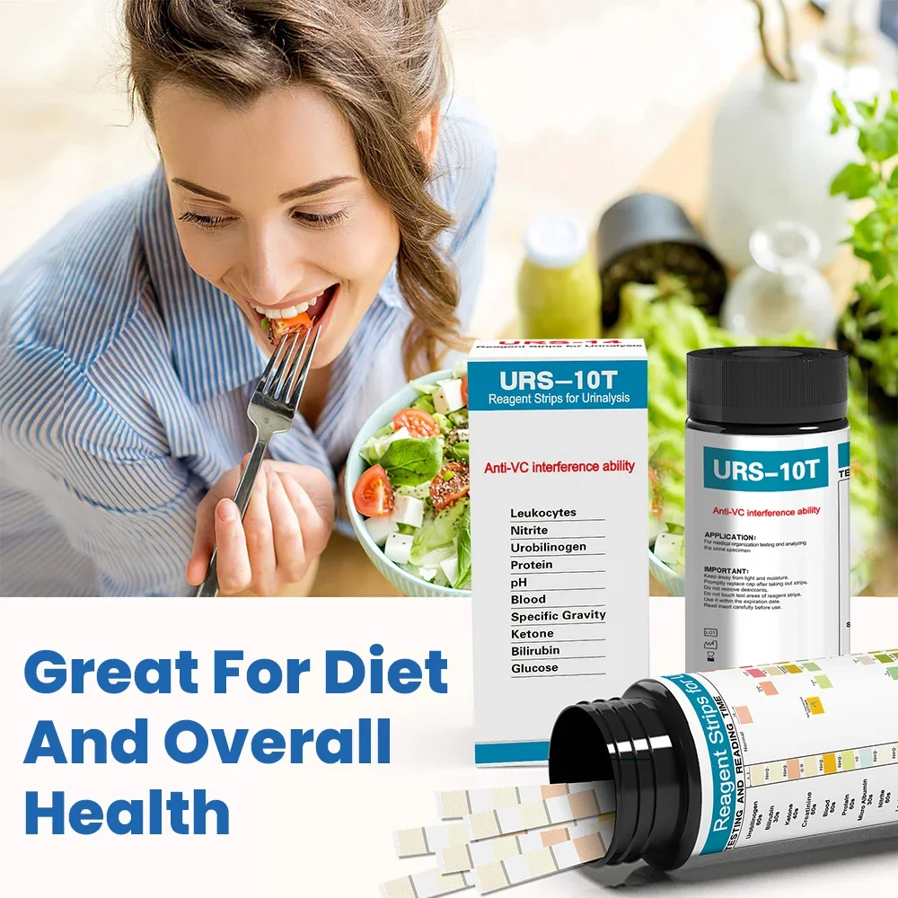 10-параметрические тест-полоски URS-10T для W-200B/W-600/IU-100