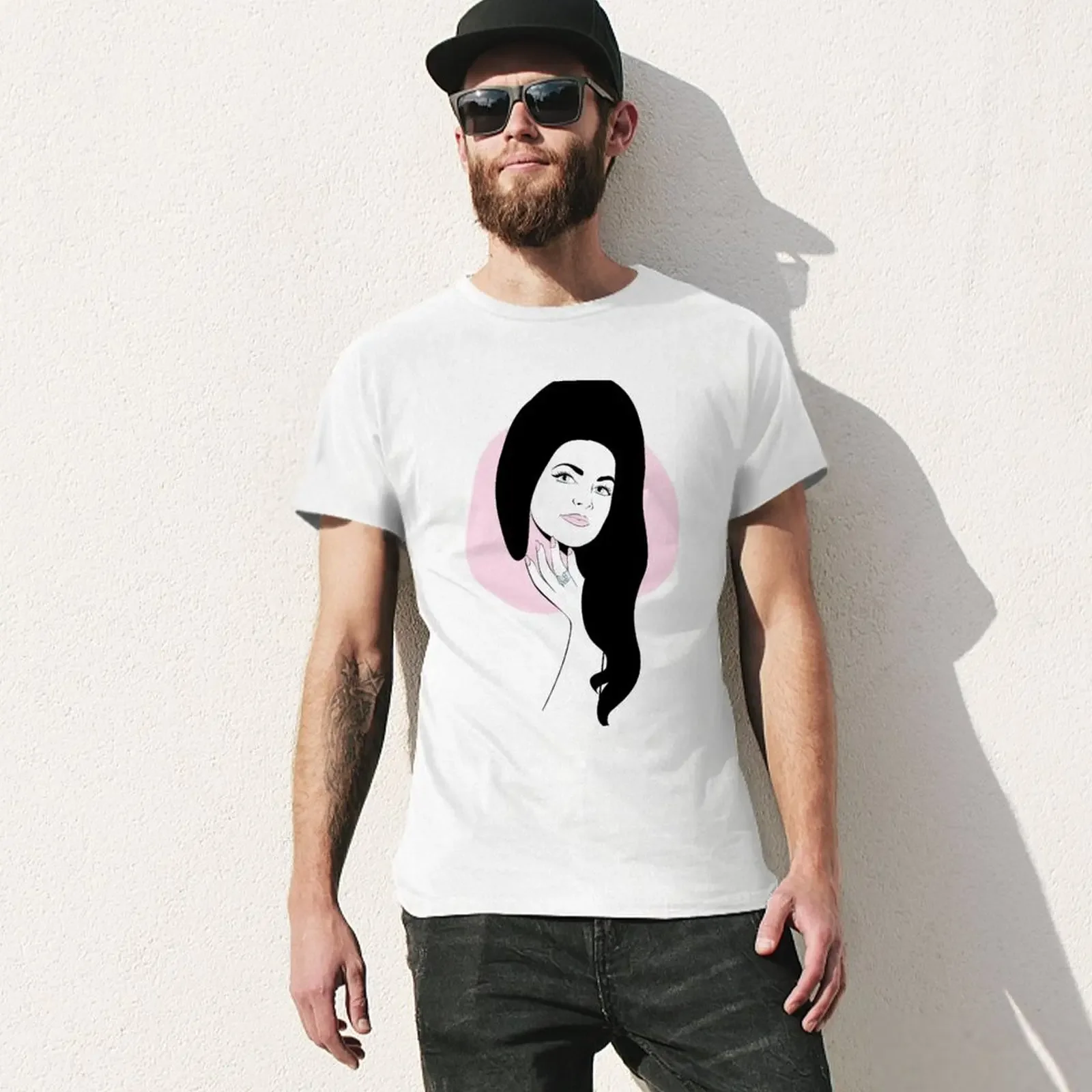 Футболка Priscilla Presley: Satnin эстетическая одежда облегающие футболки для мужчин