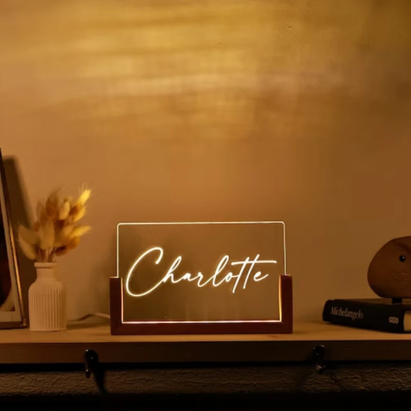 Персонализированная табличка с именем декор на заказ подарки боссу новый