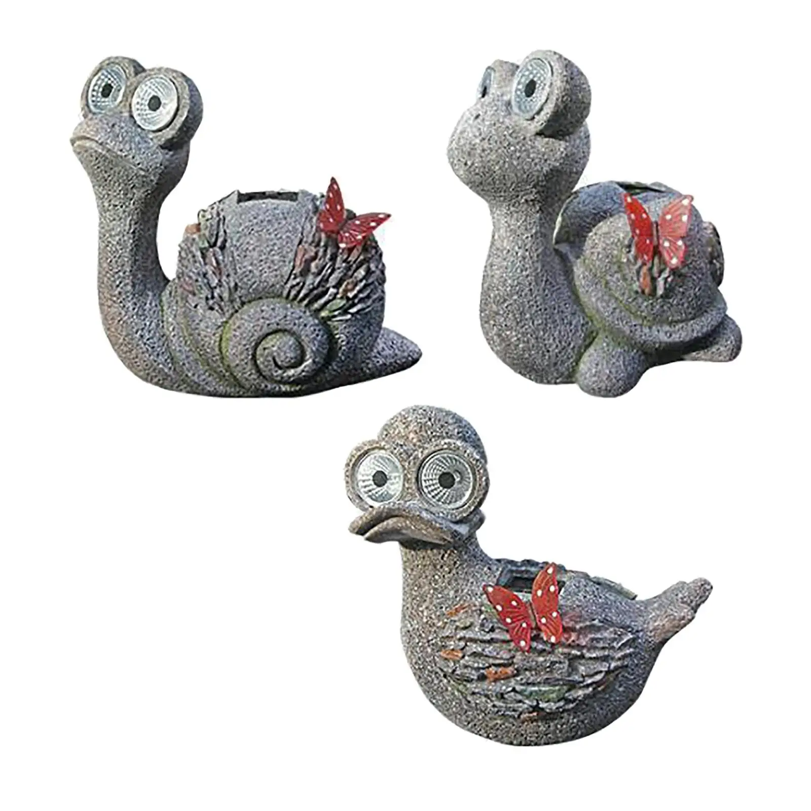 

Cartoon Garden Light Animals Figurines with Lights Landscape Lamp Solar LED Lights for Walkway Outside Backyard Villa Decor