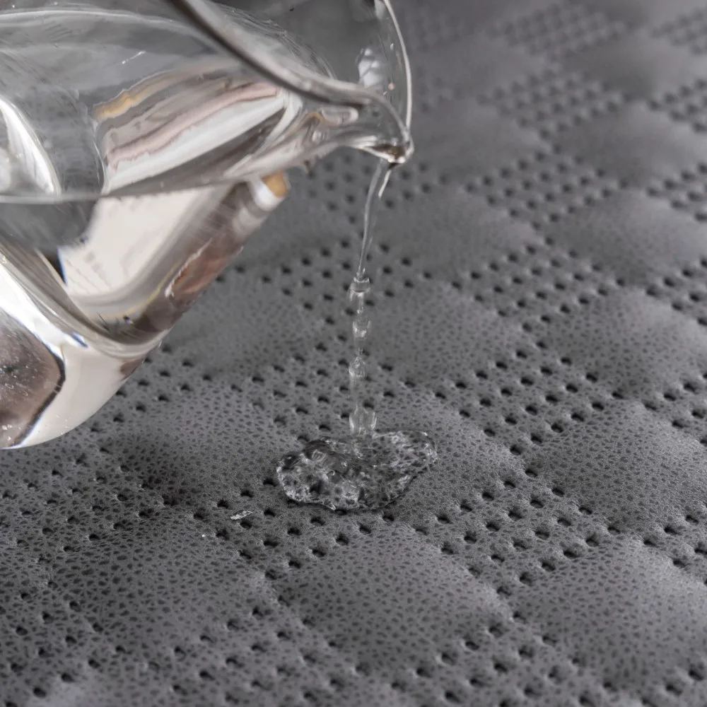 Универсальный чехол для дивана однотонный водонепроницаемый в маленькую клетку