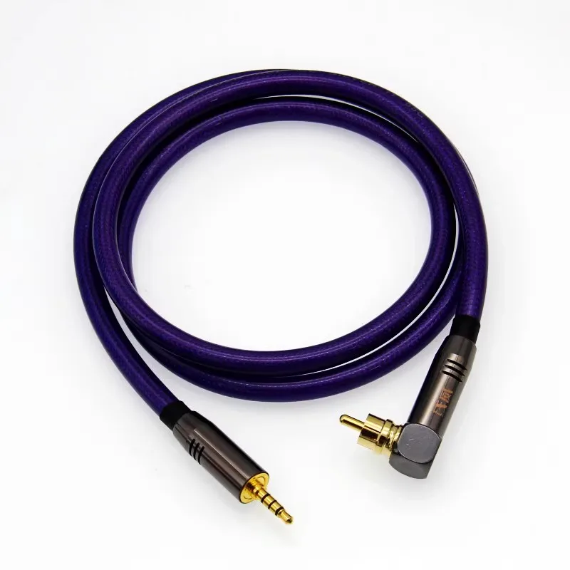 Фото Коаксиальный аудиокабель 3,5 мм к RCA SPDIF 75 Ом для Fiio X7 X3K X5K X3 X5 2-й 3-й M9 M11 M15 E17 X5II X3II MOJO V3-D QA360 MUB1 №1