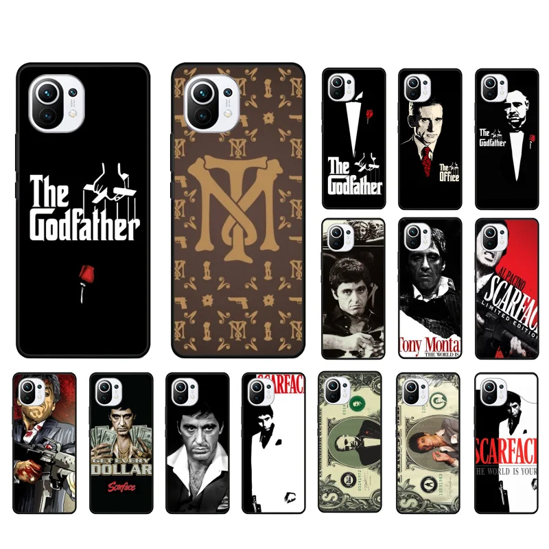 

Scarface Godfather For Man Phone Case for Xiaomi 12 Mi 10T 11T 11 Pro 10 10T 11 lite 10pro 11Ultra Poco X3 Pro Poco F3 M3