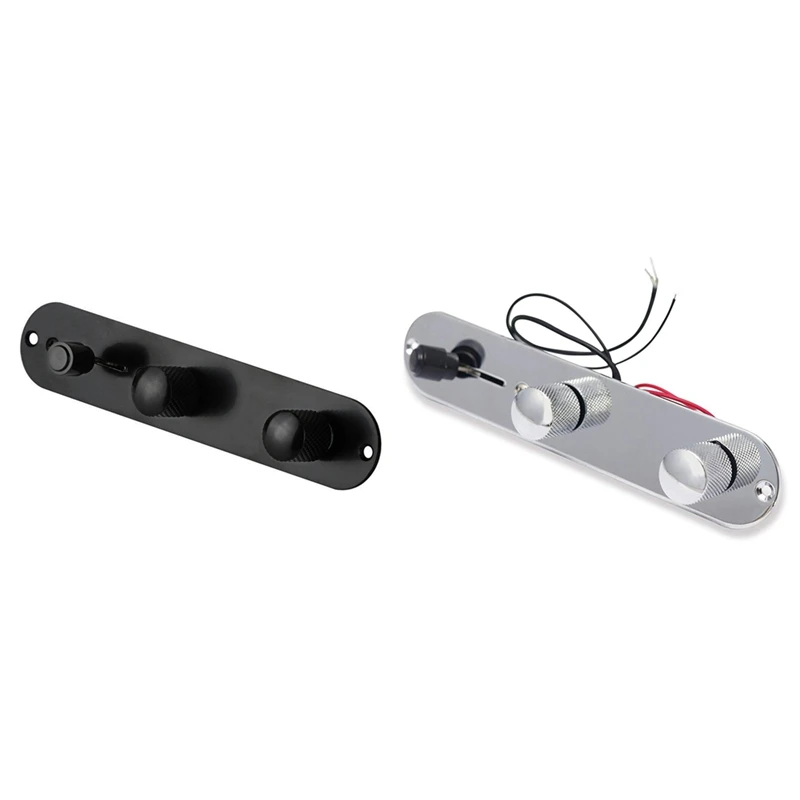

Hot 3C-3 Way Wired Loaded Prewired Control Plate Harness Switch Knobs For TL Tele Telecaster Guitar Parts