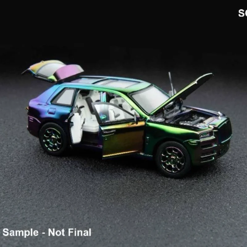 Фото Литая под давлением модель автомобиля из сплава Rolls-Royce Cullinan в масштабе 1:64 с полным приводом №3