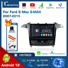 9.0"For Ford S Max S-MAX 2007-2015 Car Multimedia Video Player GPS Navigation Radio Android 12 8Core 8+128G Carplay 4G Stereo 
