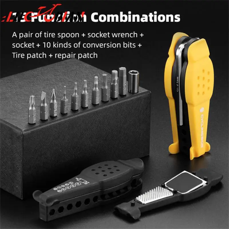 

Bicycle Equipment Combination Tools Magnetic Sleeve Spring Steel Post Bicycle Maintenance Tools High Carbon Steel Portable