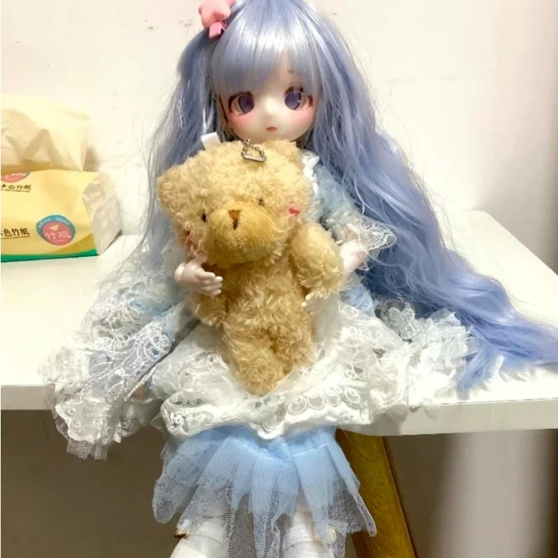 Фото Кукла Miku 1/6 BJD, милая коллекционная фигурка ручной работы, настраиваемая, аниме-атрибутика, настольное украшение, подарок на день рождения №4