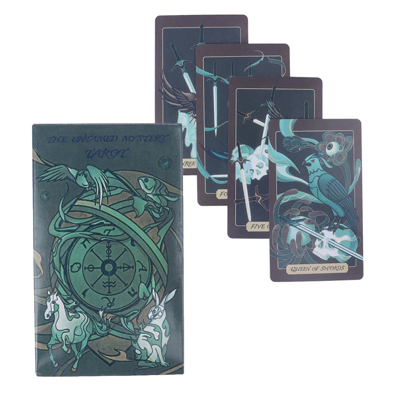 

12*7CM The Untamed Mystery Tarot Card Prophecy Divination Deck Family Party Board Game Fortune Telling Game Beginners Cards